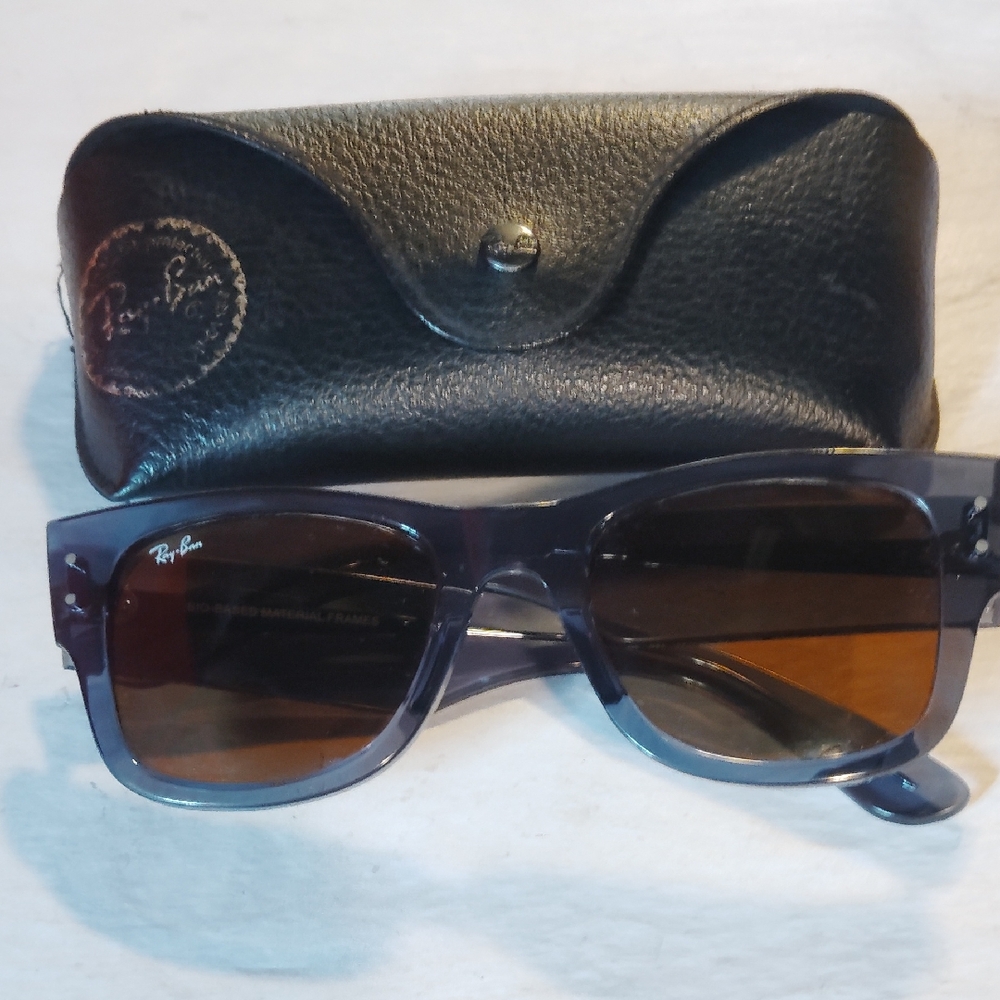 Ray-Ban Dark Gray Sunglasses with Black Case